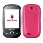 Samsung S3650 Genio Vodafone Pre-Pay / Pay As You Go Mobile Phone (Pink)