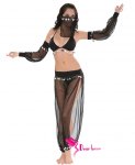 Sexy Costume-the Arabian performance -black