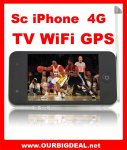 Sc iPHONE 4G TV WiFi GPS