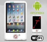 ePad EKEN - Android OS 2010 7" WIFI White Tablet E-book